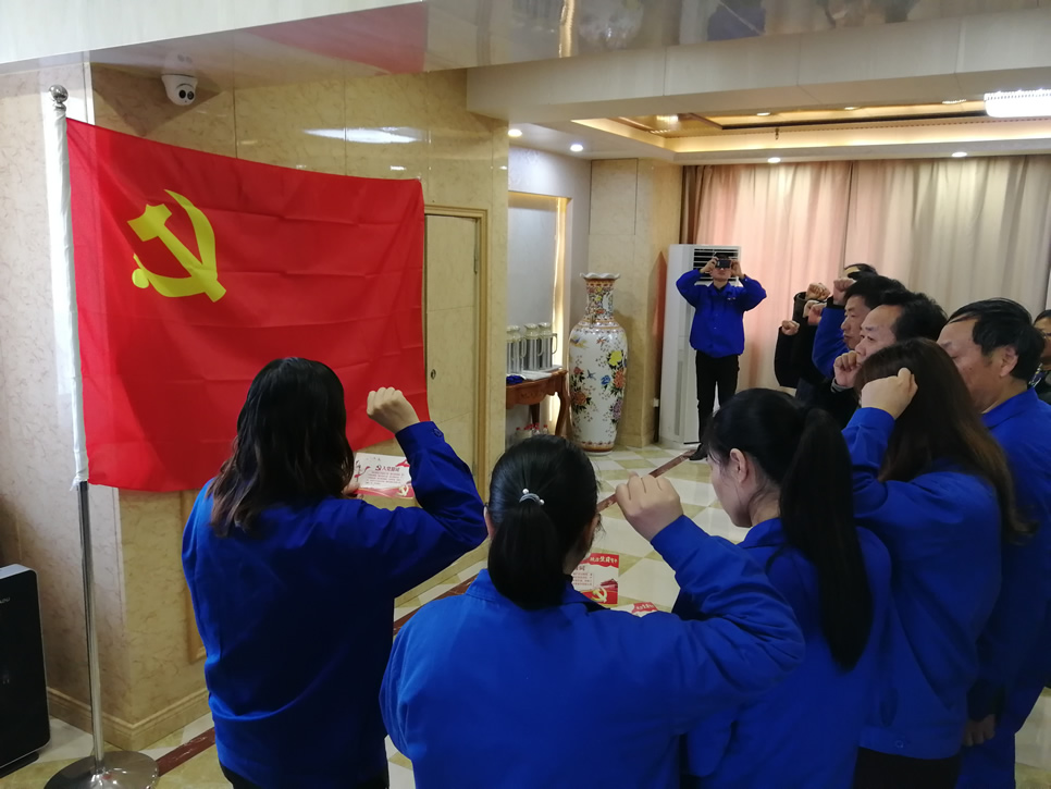 安慶稅務局機關第四支部和我司黨支部結對共建